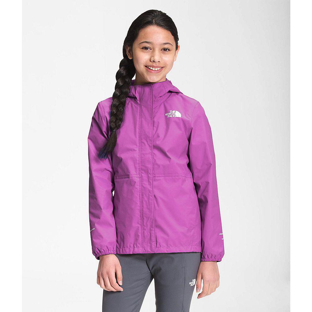 The North Face Resolve Reflective Κορίτσια Αδιάβροχα Μπουφάν - Μωβ (NKBU63971)